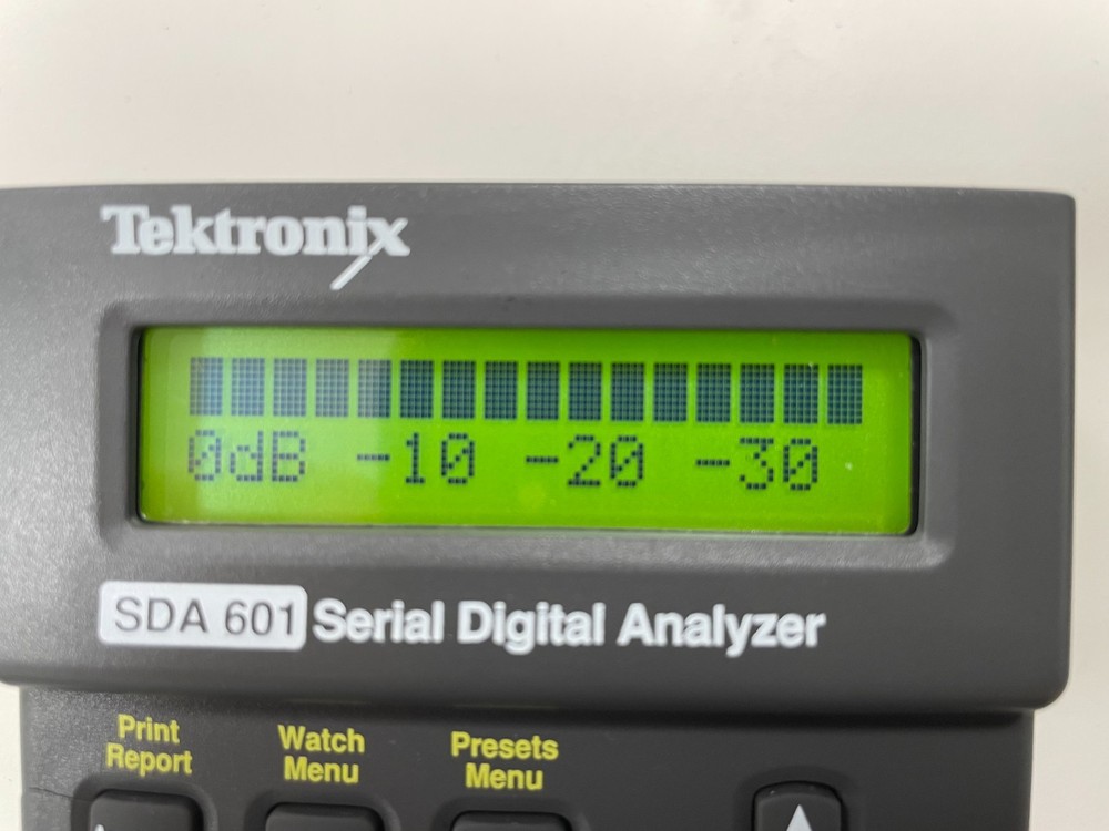 Tektronix SDA 601 Serial Digital Analyzer