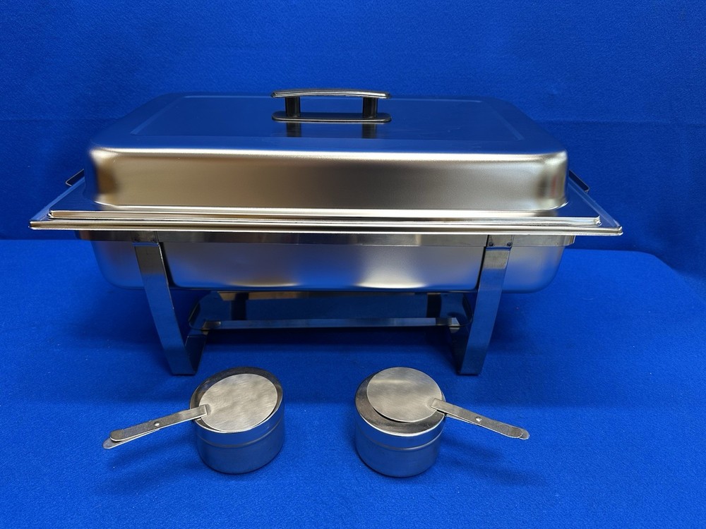 CRESTWARE CHA1 Full Size Chafer/Stackable Frame, 19H543