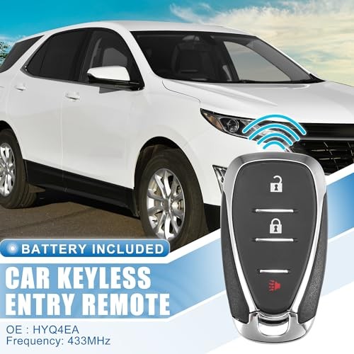 3 Button Car Keyless Entry Remote Control Replacement Key Fob Proximity Smart