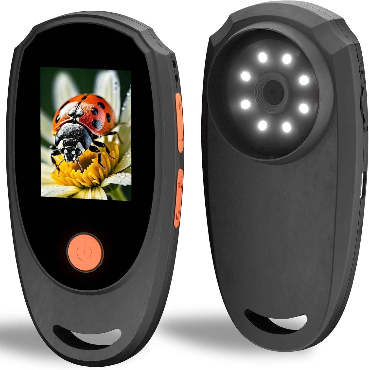 Handheld Digital Microscope with 2.0 Inch IPS Color Screen, Portable Magnifying