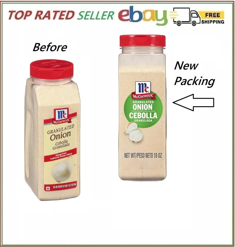 McCormick Granulated Onion, 18 oz