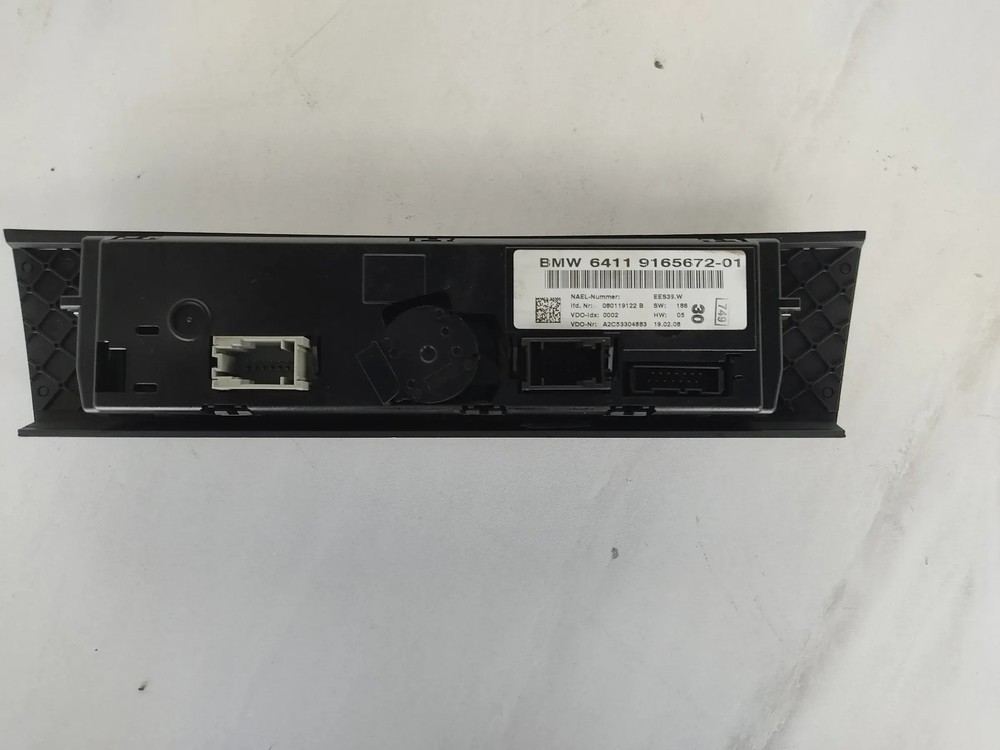 Original BMW E92 E93 air-conditioning control panel 64119199261
