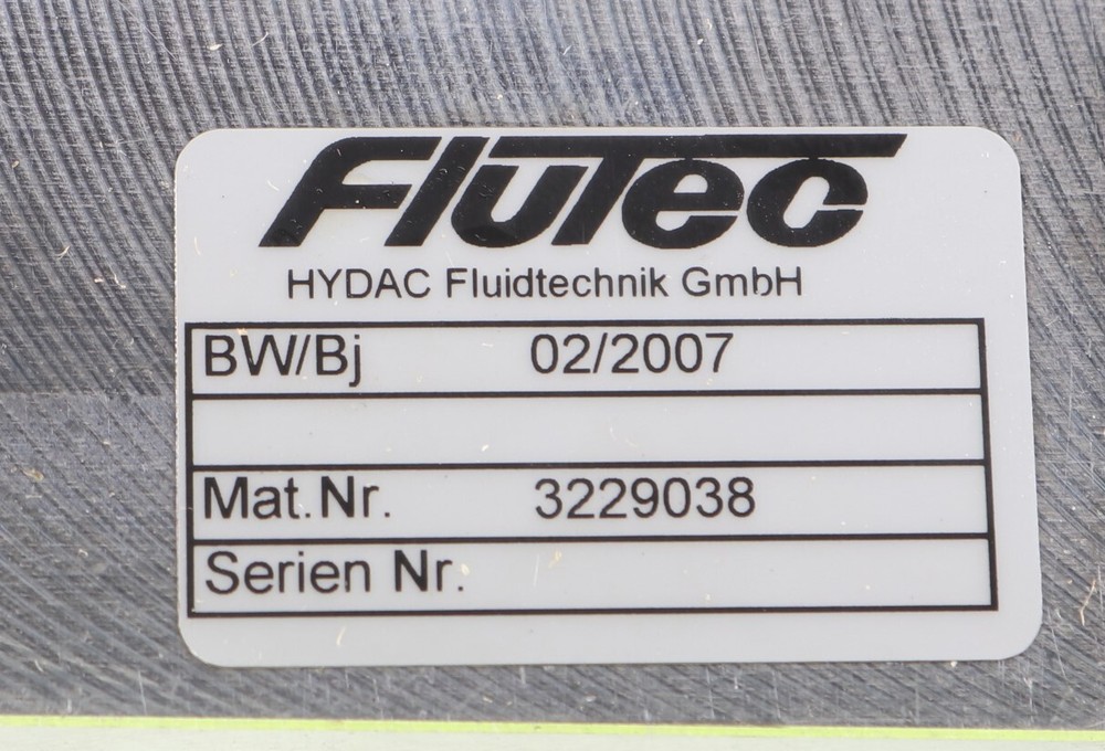New 3229038 Hydac Shuttle Valve Block