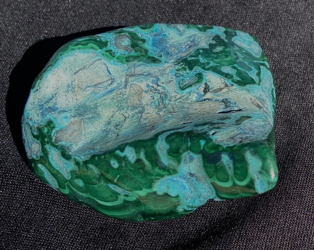 Mala-Chula (Azurite & Malachite) Botryoidal Specimen 198 grams - 7 Oz Congo