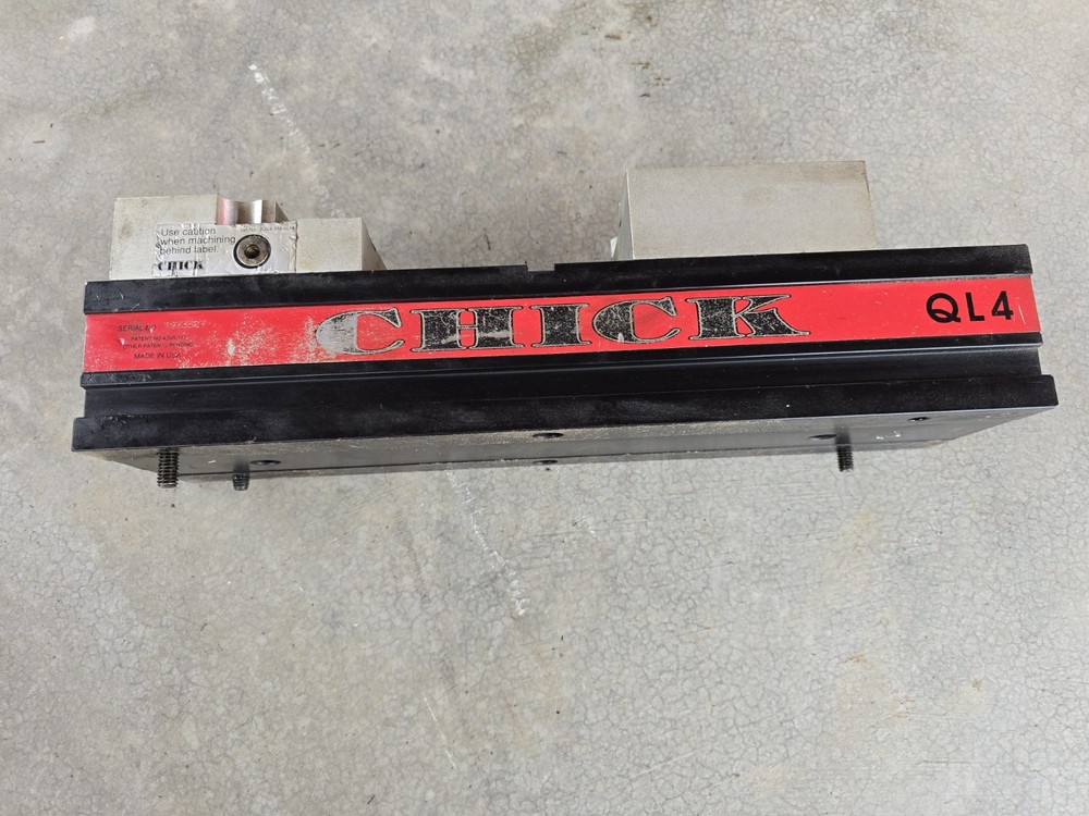 CHICK QL4 Vise With TOMBSTONE *CAN SPLIT*