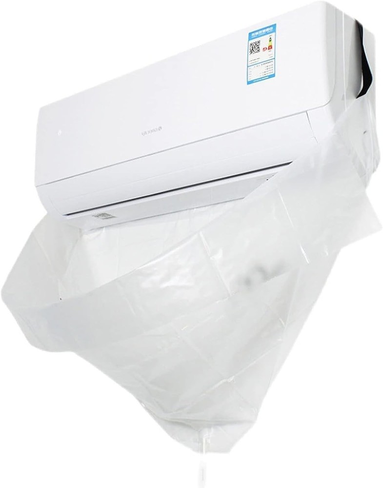 Air Conditioner Cleaning Bag, Mini Split transparent