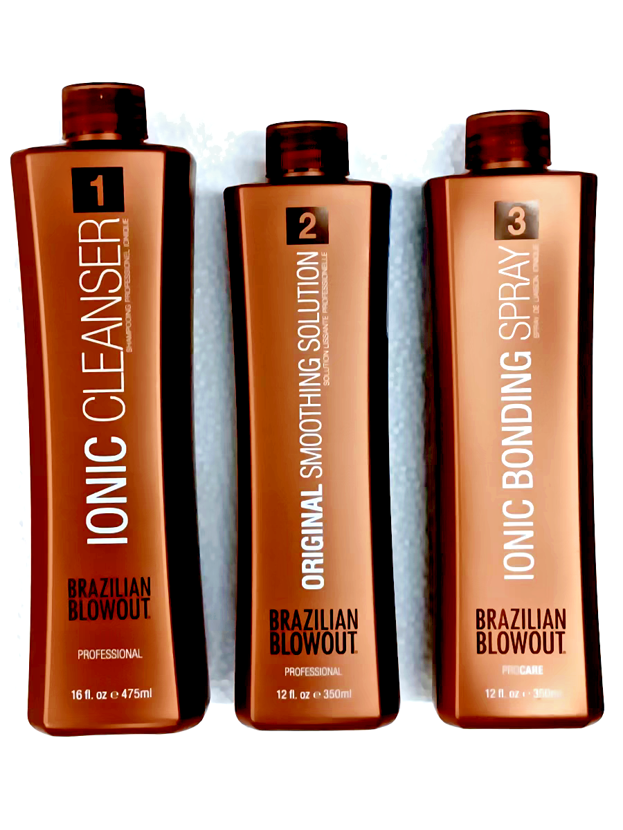 Brazilian Blowout Step 1, 16 oz step 2 12 oz & step 3 12oz set FREE SHIPPING