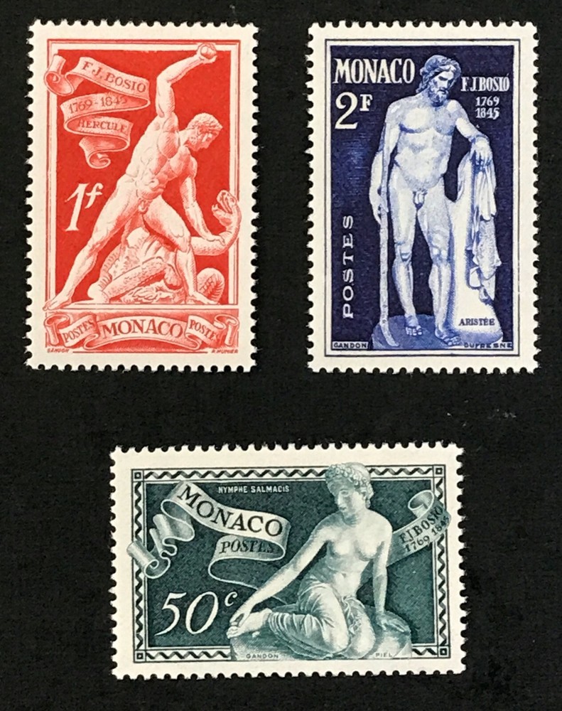 Monaco #209-11 Nudes - MNH