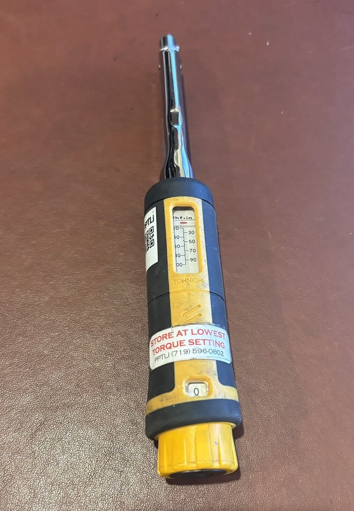TOHNICHI CL100IX8D adjustable torque wrench with interchangeable head