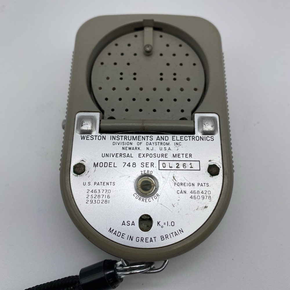 Weston Master V Universal Exposure Meter - Model 748