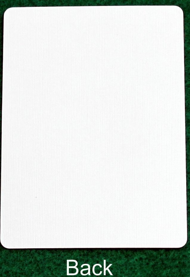 Vampire Bit, Bicycle Printed Gaff Card, Blank