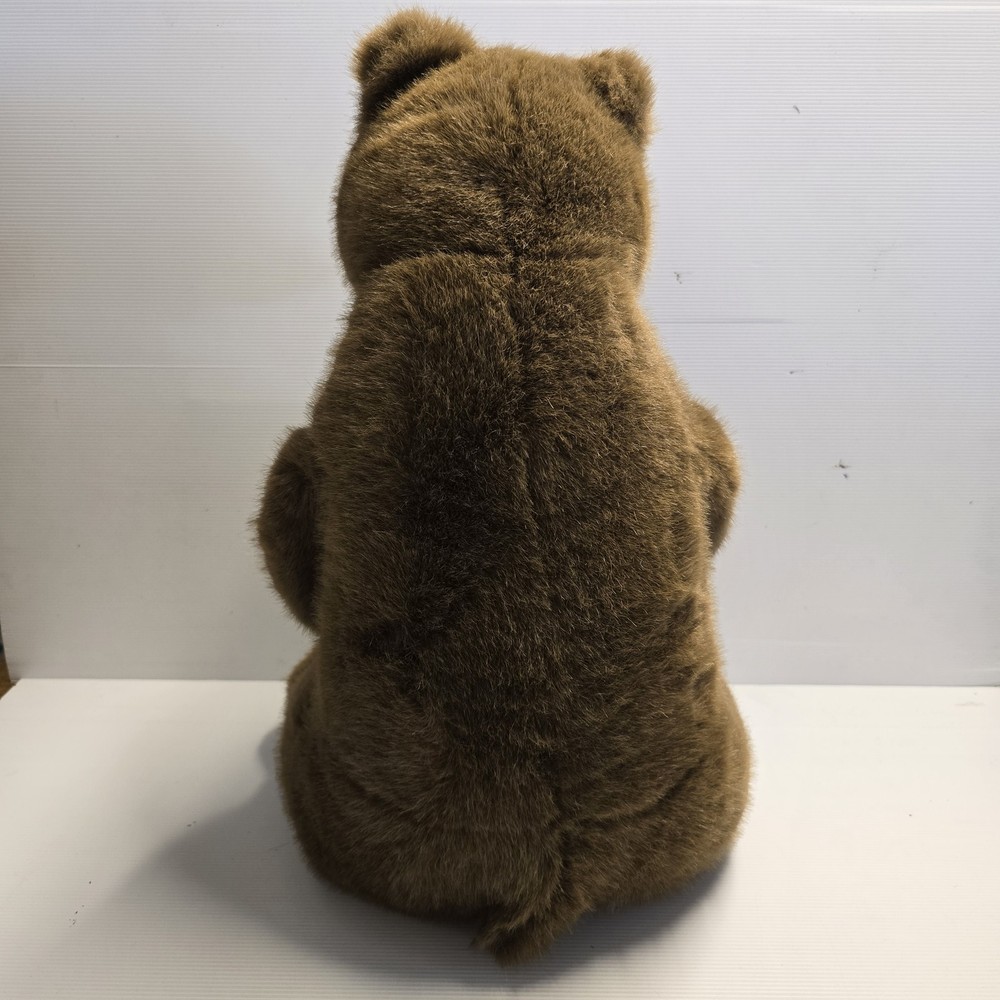 Large Handmade Brown Plush Bear Soft Toy - German Quality
