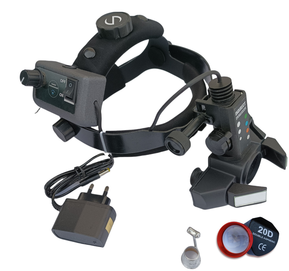 Original Indirect Ophthalmoscope Wireless Rechargeable Head Worn Type