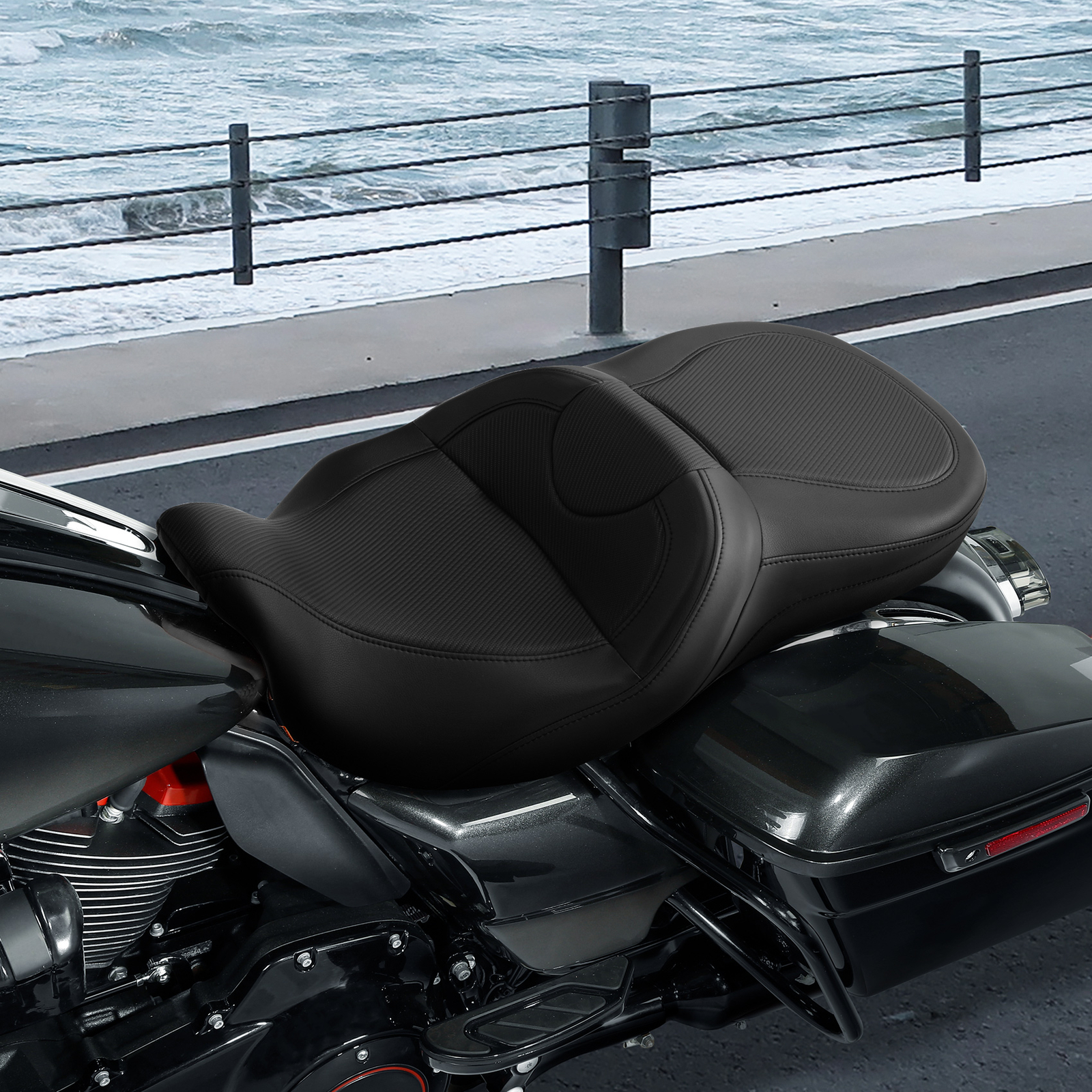 Fit For Harley Davidson 2009-2023 Touring Hammock Seat