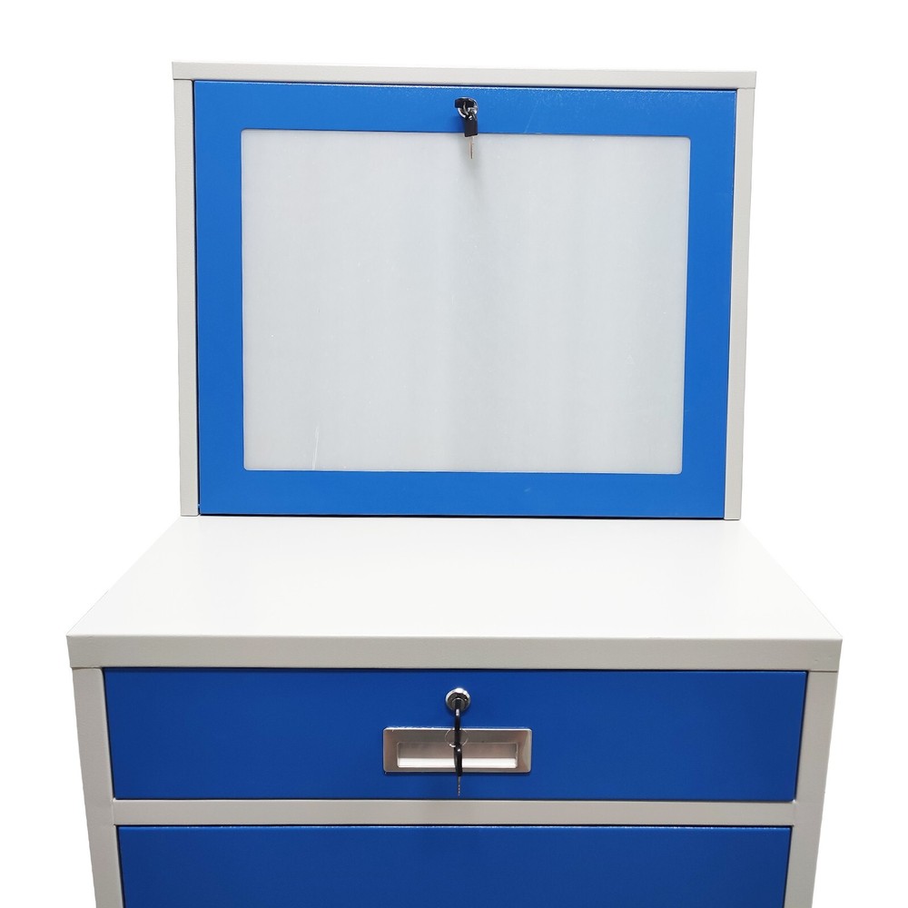 Industrial Computer Security Display Cabinet Storage Dustproof Stainless Steel