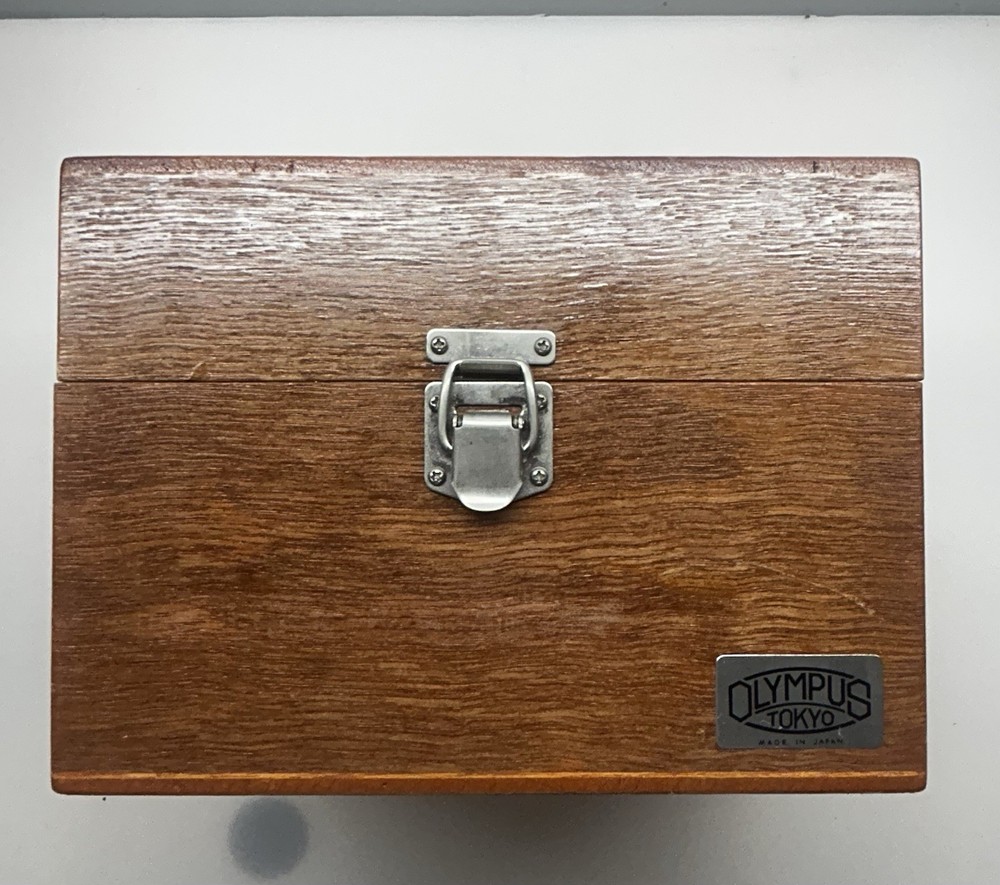 Olympus PM-6 Microscope Camera Adapter 237200 with Original Wooden Box
