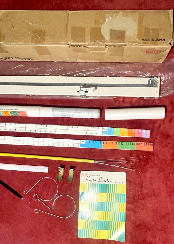 Brother Knitleader KL-116E Complete in Excellent Original Condition
