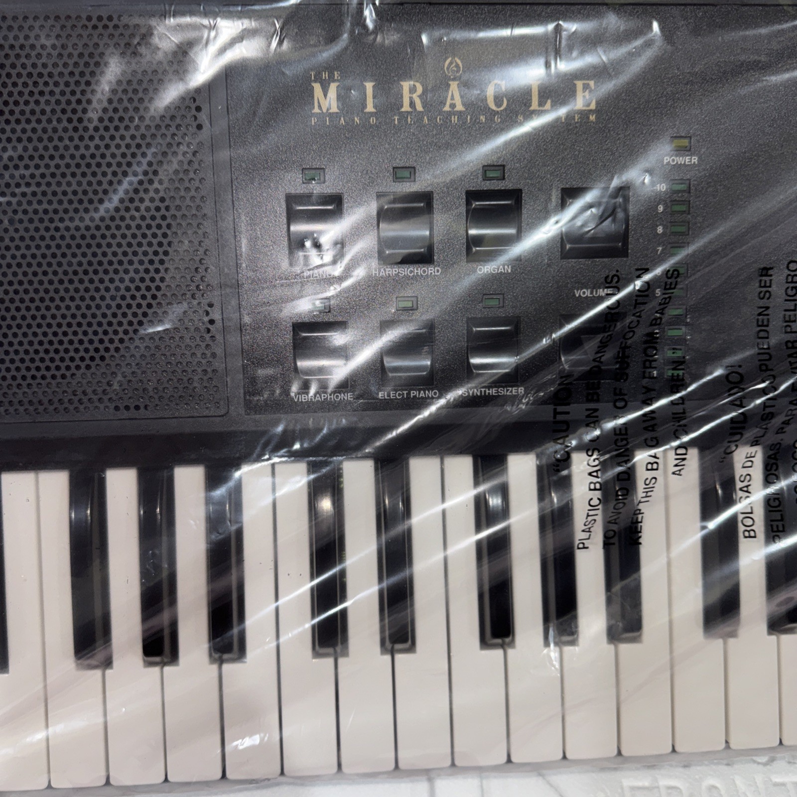 Miracle Piano Teaching System SNES keyboard and game set