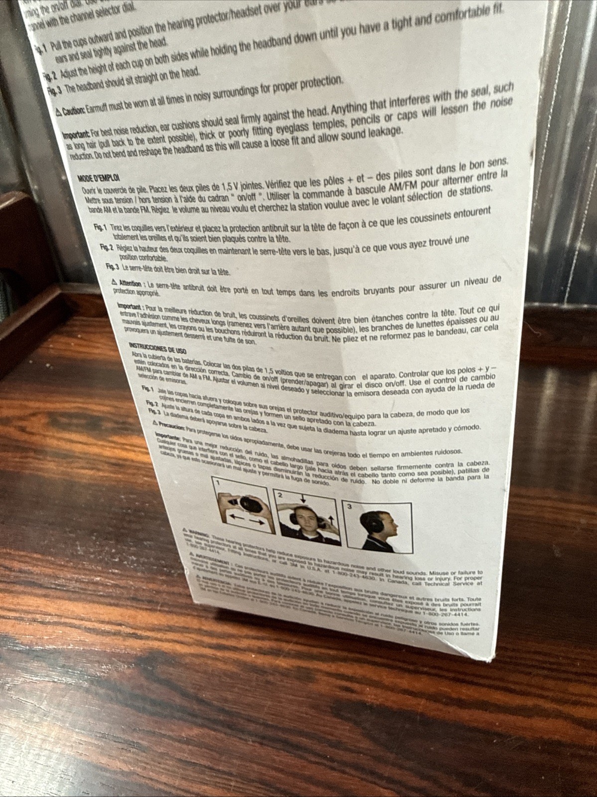 Peltor Digital WorkTunes 26 Headphones and Earmuffs WTD2600 NEW IN BOX! NIB