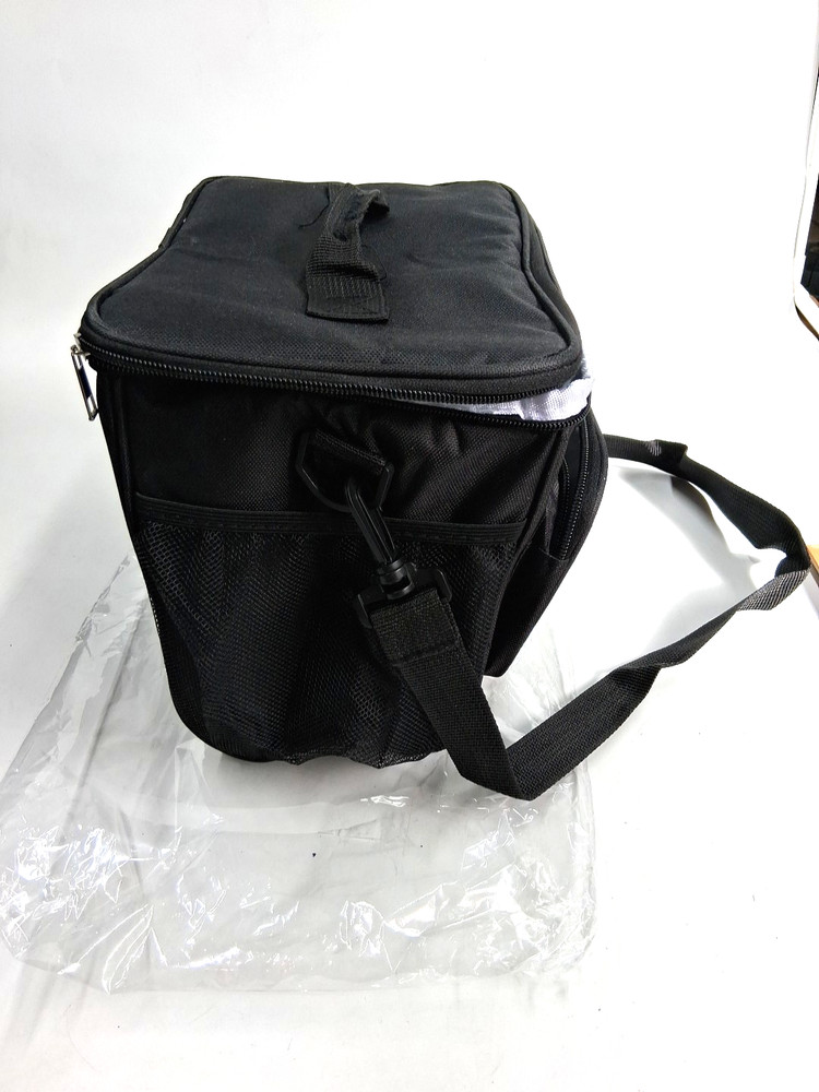 Soft Black Collapsible Cooler Adjustable Shoulder Strap 2-6 Packs Plus More