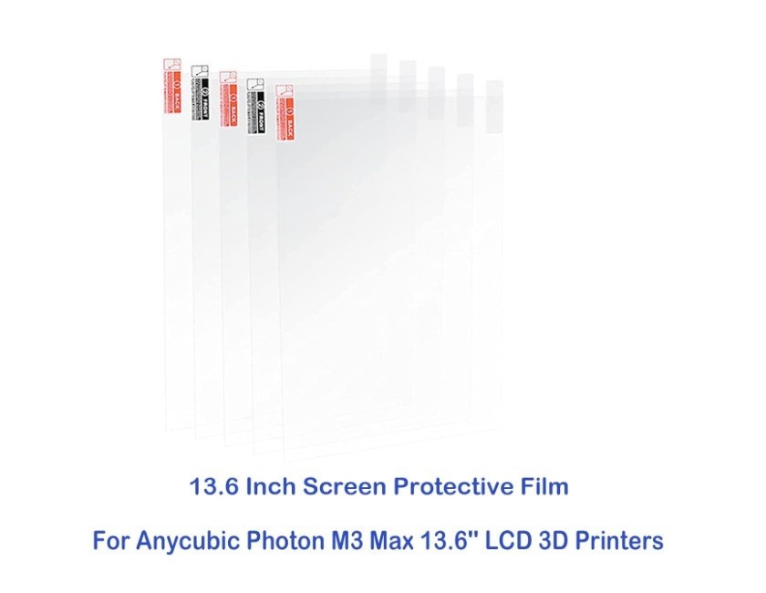 3PCS Screen Protector for Photon M3 Max & M7 Max, Resin Printer 13.6'' Screen