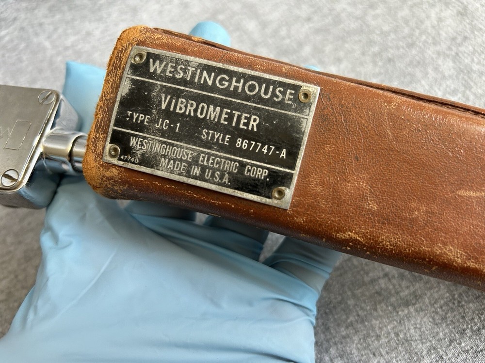 Westinghouse Type JC Vibrometer RANGE: 500-20,000 (a55)