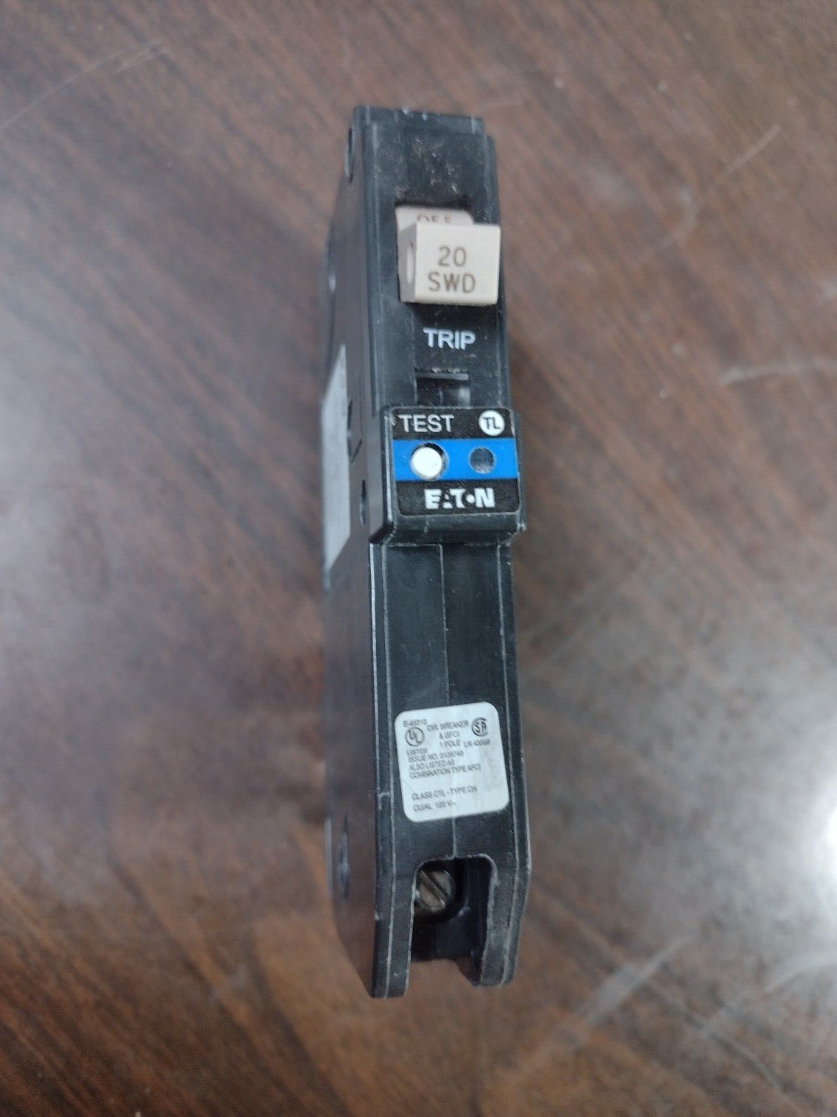 EATON CHFP120DF CIRCUIT BREAKER 20 AMP 1-POLE AFCI GFCI *LOT of 2* NEW NO BOX