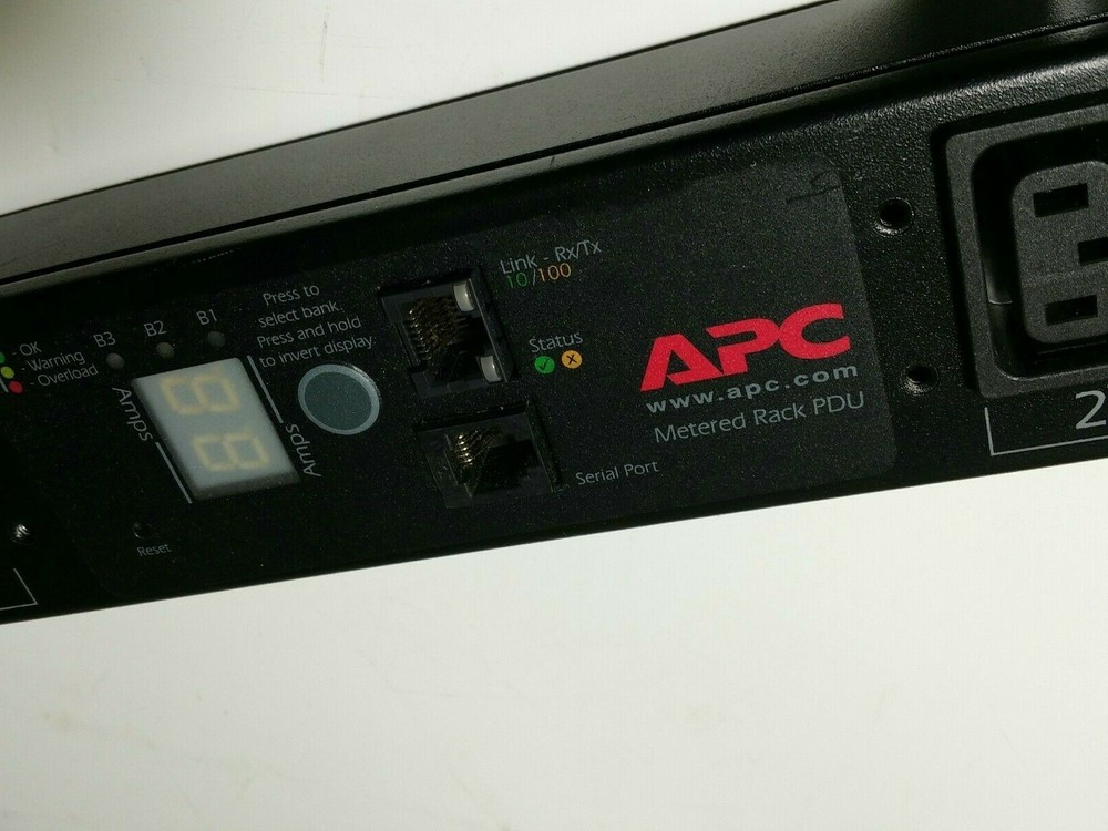 APC Rack PDU, Metered, AP7868 - Zero U - Power Distribution Strip