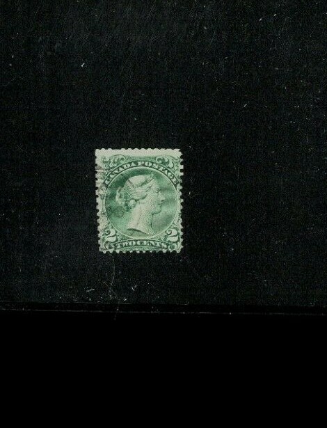 Canada #24 Fair-Poor Used. Cat.100.00 @75%