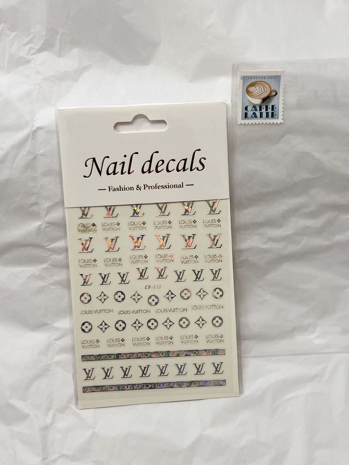2 Sheet Bundle | 5D Embossed Nail Art Stickers Luxury Craft Stickers 2026