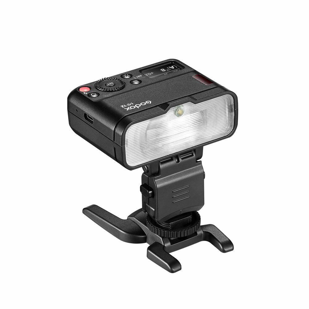 US Godox MF12 Macro Mini TTL Flash Speedlite+Xpro Trigger Kit For Macro Shooting