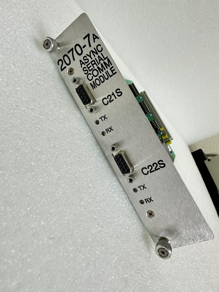 SIEMENS 2070-7A ASYNC SERIAL COMM Module For ATC controller