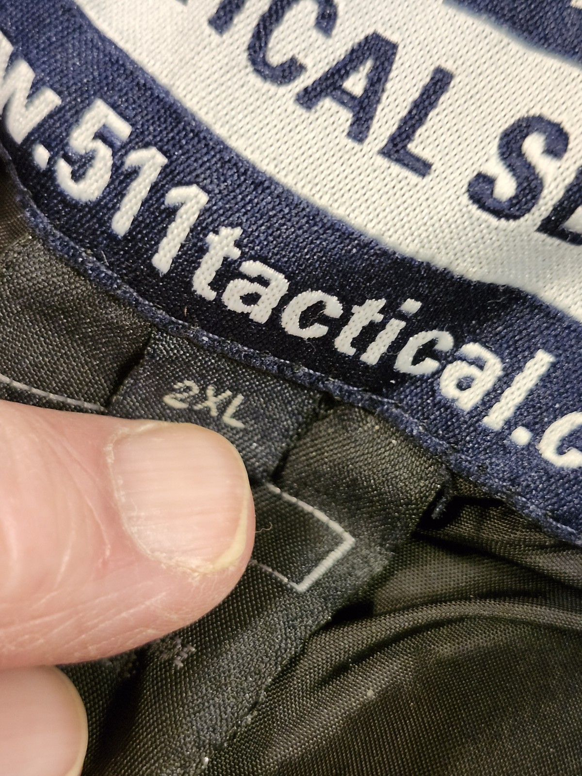 5.11 TACTICAL Series 2XL WATERPROOF 5 IN 1 JACKET COAT NAVY Style48017 RN109614