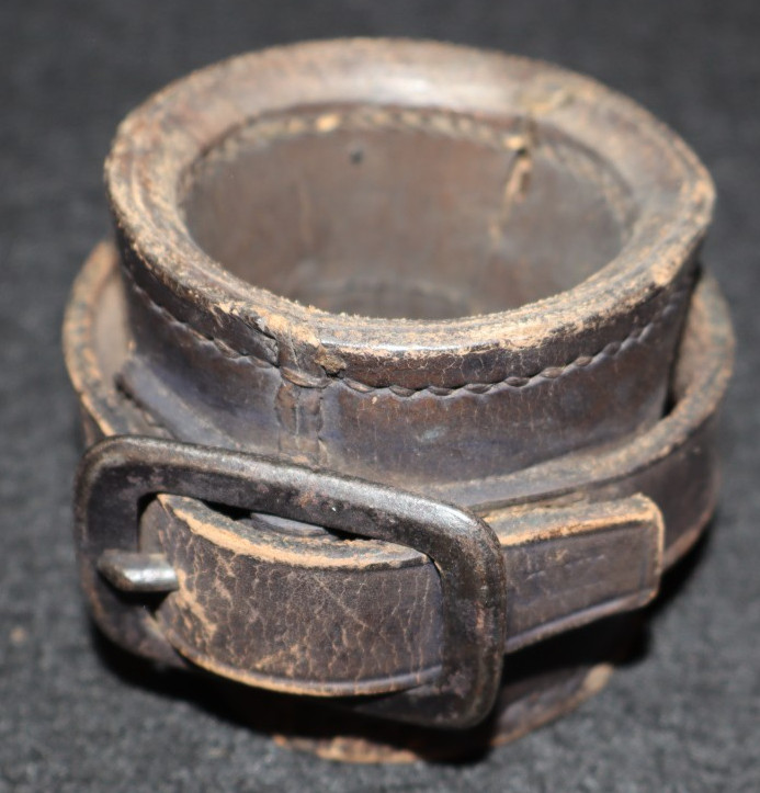 Indian Wars US Army Cavalry Mounted Carbine Retaining Loop Leather Buckle EJK In