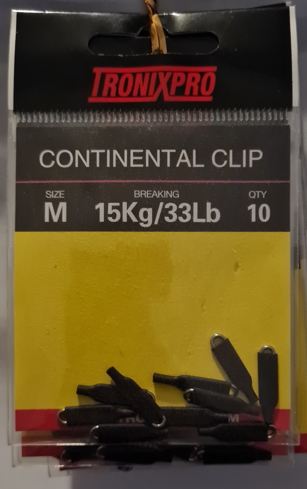 5 PACKETS TRONIX PRO CONTINENTAL CLIPS MEDIUM