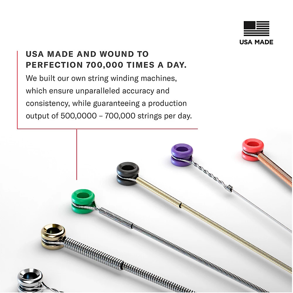 D'Addario EJ2610-P 10-Pack Custom Light Acoustic Guitar Strings