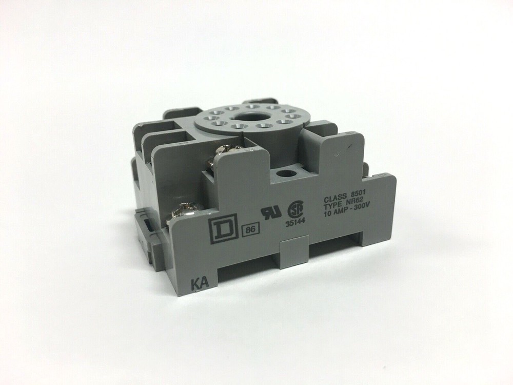 Used 8501-NR62 Square D Relay Socket