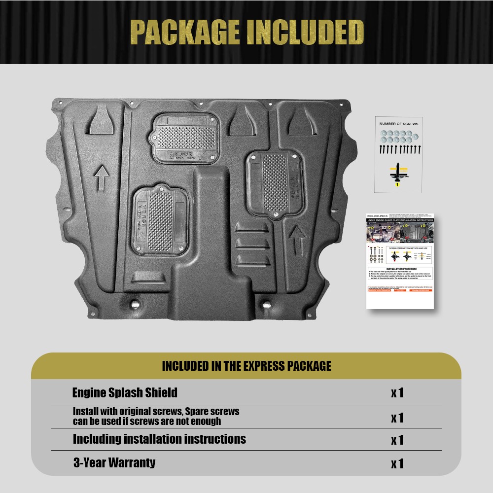 Engine Splash Guard For Ford Taurus 2013-2019 Under Engine Shield Cover Board