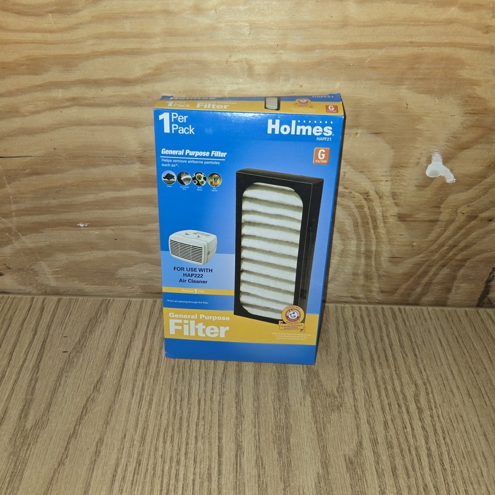 Holmes HAPF21 HEPA Air Purifier Filter 1 Pack Fits HAP222 Replacement New Sealed