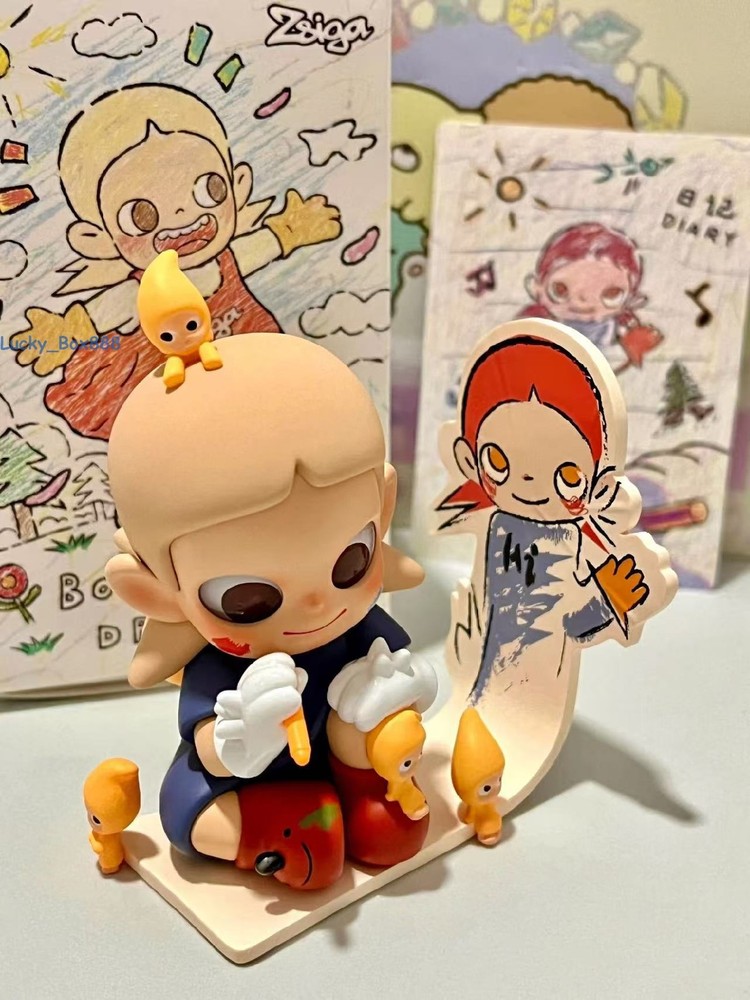 Zsiga Borderline Drifter Series Blind Box Confirmed Figure Toy Secret - Diary