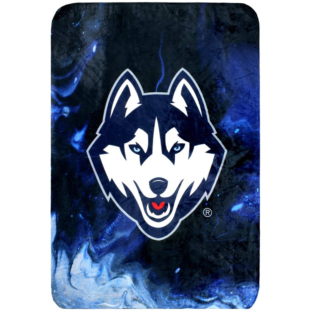 UConn Huskies Sublimated Soft Throw Blanket