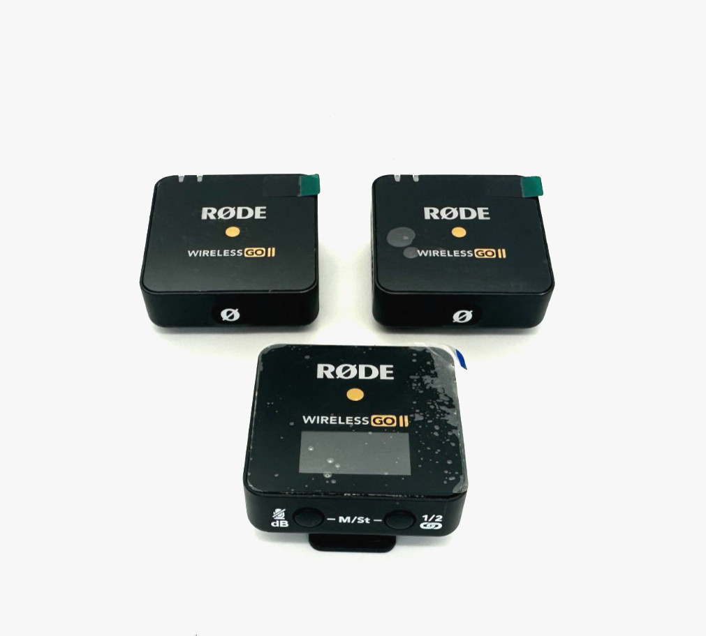 RØDE Wireless GO II Set - 2x Transmitters + 1x Receiver Unit Only, No Accessorie