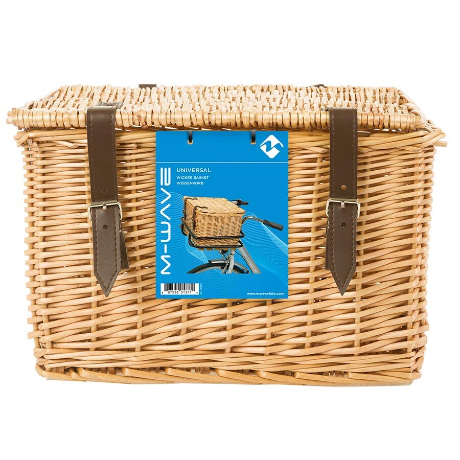 M-Wave, Universal, Basket, Front, 33x40x25.5cm, Tan