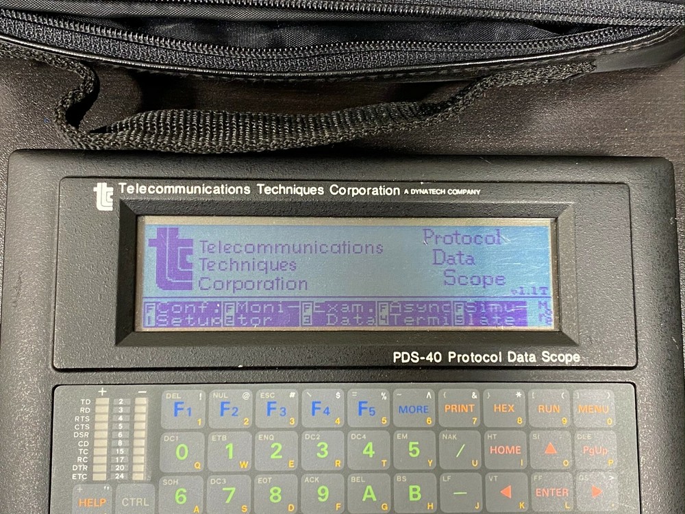 TTC Telecommunications Techniques Corp PDS-40 Protocol Data Scope