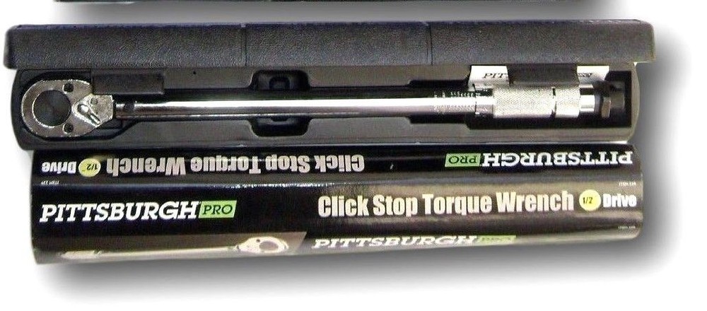 1/2 Inch Torque Wrench Snap Socket Drive Click Type Ratcheting