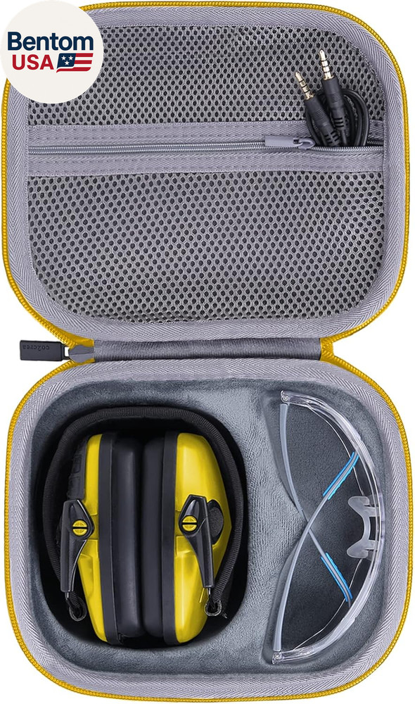 Hard Case Replacement for Walker'S Razor Slim Electronic Muffs Earmuffs