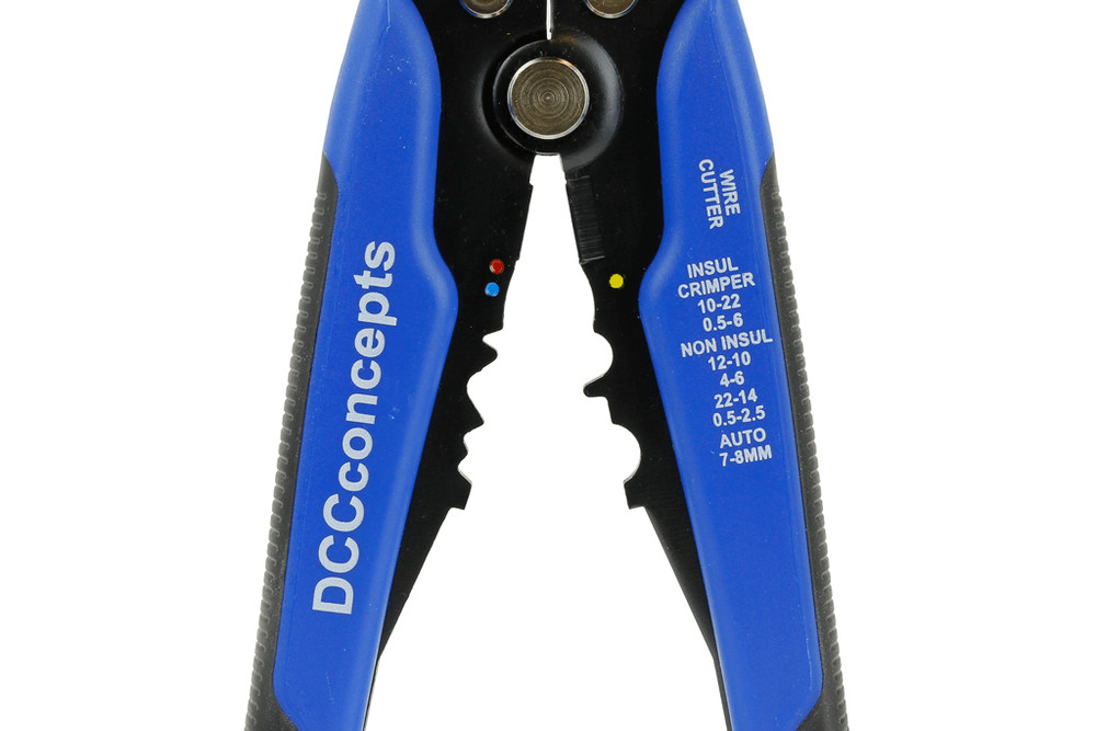 DCC Concepts DCT-BWS Professional Quality Adjustable Bus Wire Strippers T48 Post