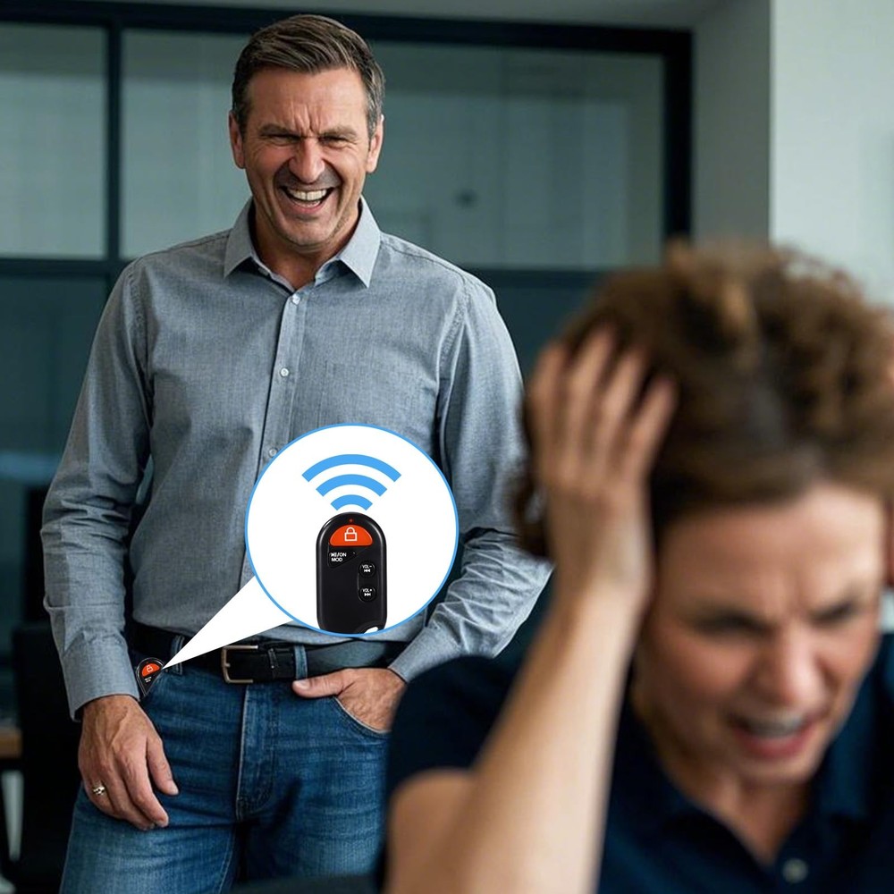 Black Cricket Noise Maker, Beeping Hidden Prank Maker Machine...
