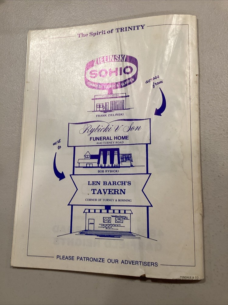 1979 Trinity v Ashtabula Saint John High School Football Program