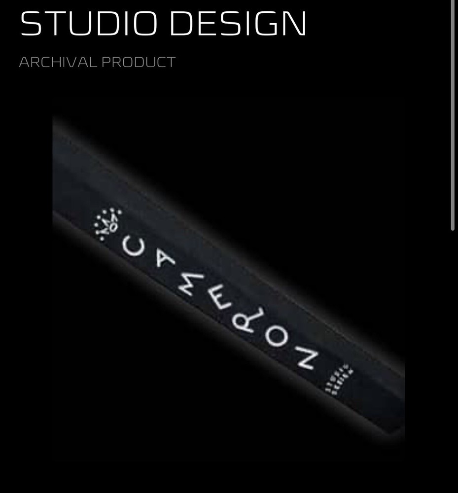 Scotty Cameron Custom Shop Black Studio Design Putter Grip - 100% Authentic